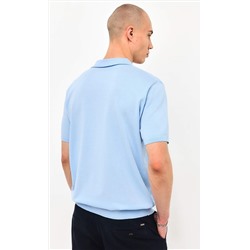 Футболка-поло F511-15702 l.blue