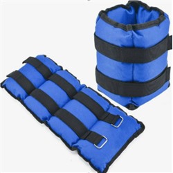 Утяжелители для рук и ног Woohooo FitLimbs / набор 2шт / 2кг 1х1 / наполнитель песок745383