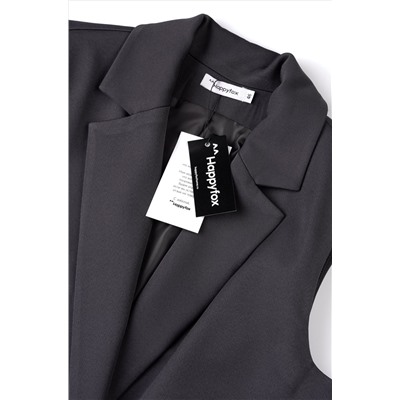 Женский удлиненный жилет Happyfox