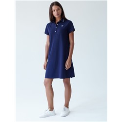 Платье-поло трикотажное