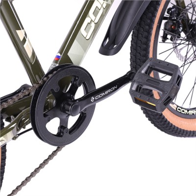Велосипед 20" рама 12" 7sp COMIRON REBEL милитари хаки