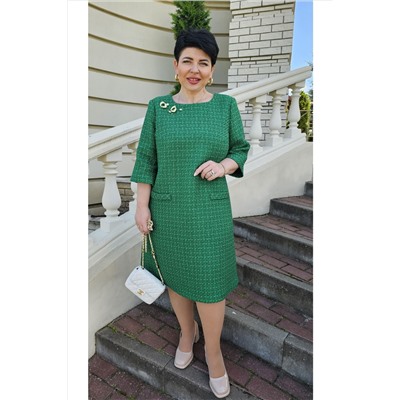 Платье Vittoria Queen 22823 зеленый