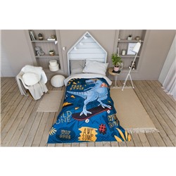 Покрывало 1.5-спальное «Этель» T-rex, 145×210 см, микрофибра