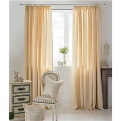 Комплект штор Line Rose Coordinate, бежевый (df-200013-gr)