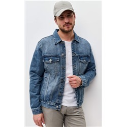 Куртка джинс P211-1275 middle blue