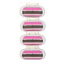 Сменные кассеты Venus розовые,  4 шт