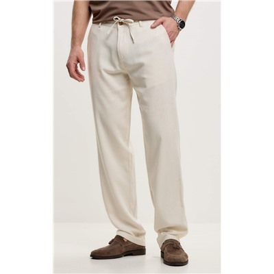 Брюки лен F511-0855 natural linen