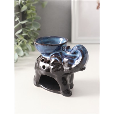 Аромалампа для эфирных масел «Слон», 10×13.5×7 см, МИКС