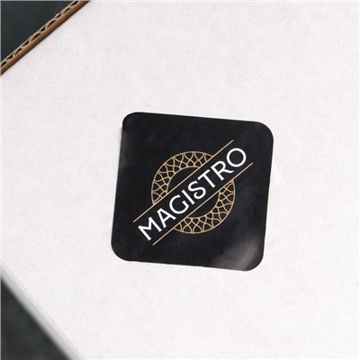 Стакан для виски с двойными стенками Magistro «Сток», 180 мл, стекло, прозрачный