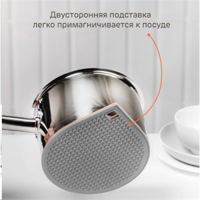 Подставка под горячее Магнитная силиконовая 21x18см / 856-167 /уп 24/ ПРОМО АКЦИЯ *