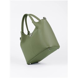 Женская кожаная сумка Richet 3212LN 807 Зеленый