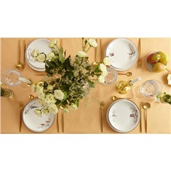 Скатерть Этель Cozy 150*220 +/-3см, цв.бежевый, пл. 192 г/м2, хл с ВГМО