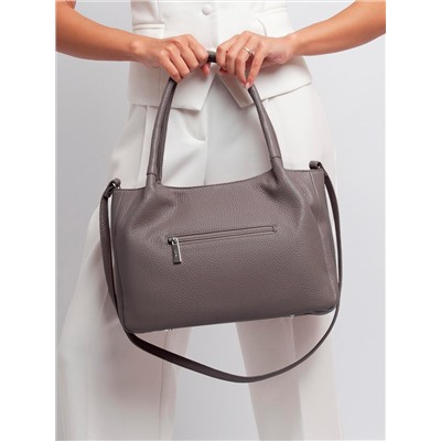 Женская кожаная сумка Richet 2390LN 612 Тауп