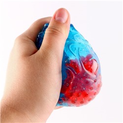 Антистресс сквиш мялка «Шар» с гидрогелем, в пакете, МИКС