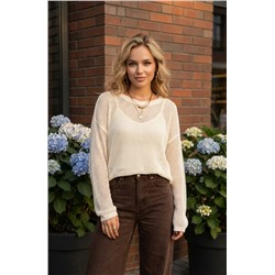 Джемпер и майка (вязаный трикотаж)