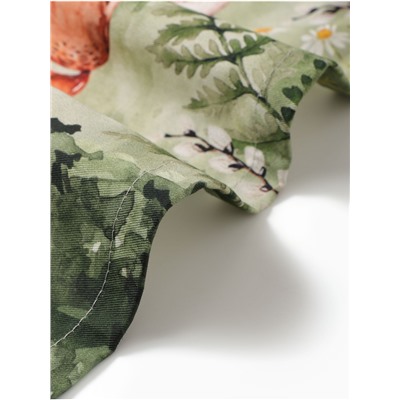 Кухонный набор «Этель. Пасха в лесу»: скатерть 148×112±2 см с ГМВО, салфетка 40×40 см - 4 шт.