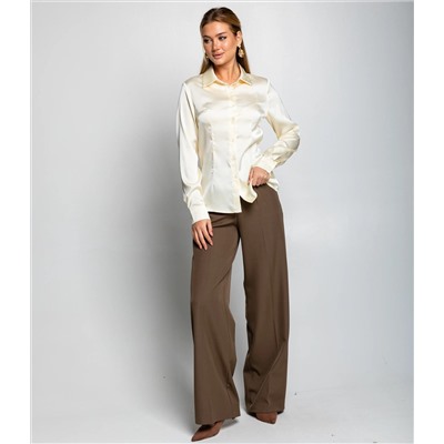 Блуза #ОКТ025022, кремовый