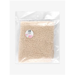 Лоскут мех «Барашек», 50×50 см, 500 г/м, цвет бежевый №2