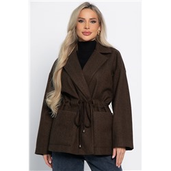 Пальто-пиджак (шоколад) Б15088-7М