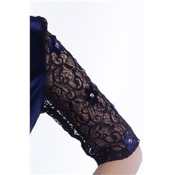 Женское платье миди бархатное 4045 размер 48, 50, 52, 54