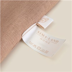 Костюм детский домашний (рубашка и брюки) SL HOME, размер 38 (146-152 см), цвет кофейный