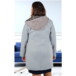 Пальто женское на молнии 251737, размер 48, 50, 52,54