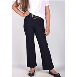 21018 Брюки школьные "Кюлоты" Синий/22(140)