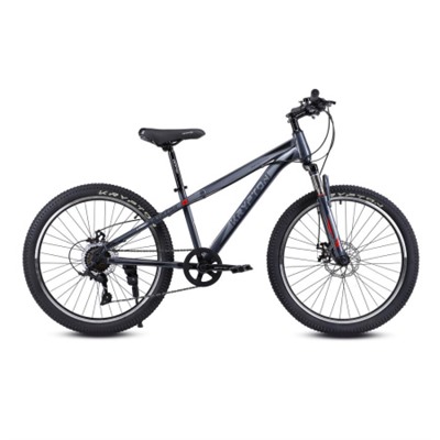 Велосипед 24" Krypton Hyperion KH10BR24 7sp чёрный красный