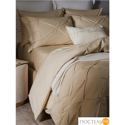 Estia МАДДАЛЕНА беж. КПБ 175х215-1/230х250-1/50х70-4, 6 пр., хл./лиоцелл