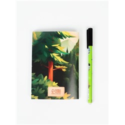 Подарочный набор, блокнот раскраска А6, 32 л., ручка пиши-стирай «Только вперед»