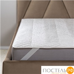CASSIA КЛАУД СОФТ Стеганый Hамат-к 90х200, 1пр,хлопок-тик/микроволокно