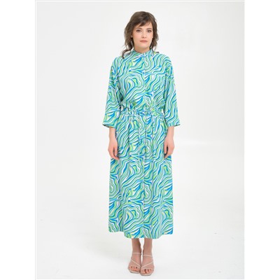 Платье из вискозы с принтом