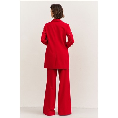 Брюки, жакет RINKA 1481 красный