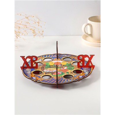 Подставка для 8 яиц «Петушок», d=20 см