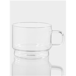 Кружка Magistro «Боттом», 250 мл, 10.5×6.2 см штабелируемая, боросиликатное стекло, прозрачная