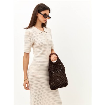 Платье PARIS, Светлый беж