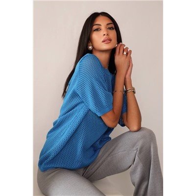 Футболка JOYCE, Лазурный