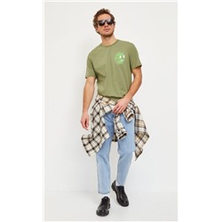 Футболка муж. FJ-6000-08b khaki