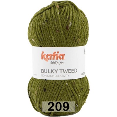 Пряжа Katia BULKY TWEED