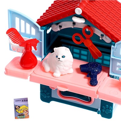 УЦЕНКА (заменили коробку) Игровой набор «Кошкин дом», питомец с аксессуарами, МИКС