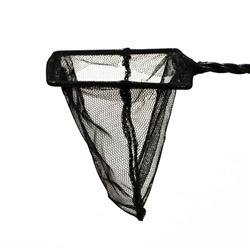 Сачок аквариумный, 10 см, чёрный