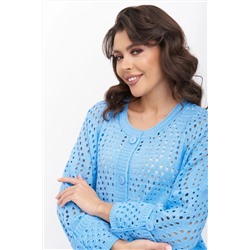 Кардиган 1-693/голубой