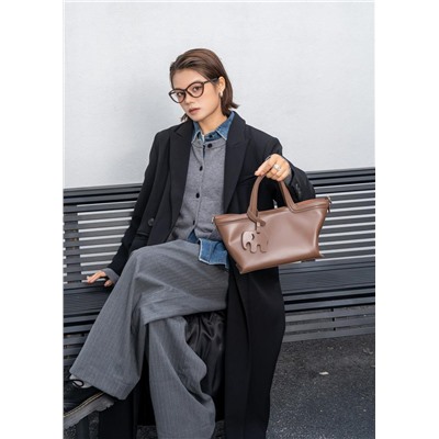 Женская сумка, кожа, MIRONPAN  29913 Коричневый