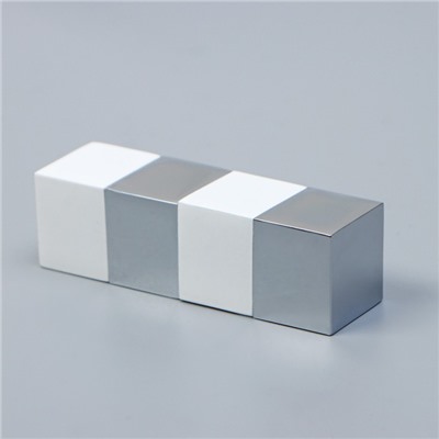 Наконечник на карниз d=19 мм «Магнум», белый/хром