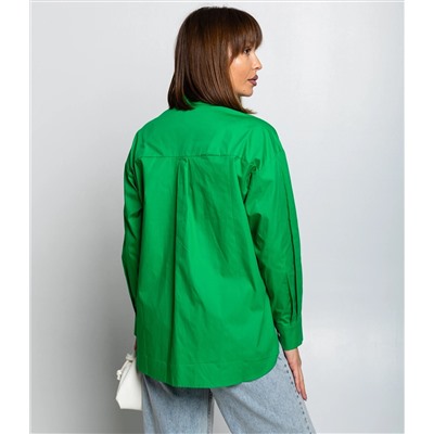 Рубашка #КТ3160 (8), зелёный