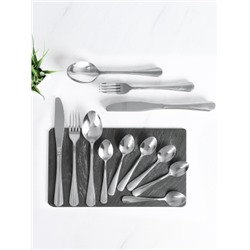 Столовые приборы 24 предмета / YGH24-101001-SILVER /уп 16/
