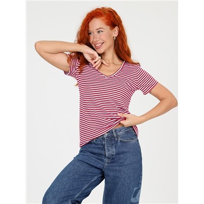 Лимона - футболка бордовый