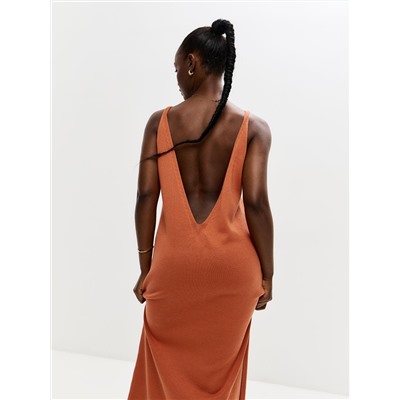 Платье KISS, Терракот