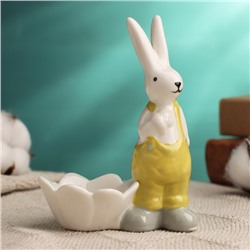 Подставка под яйцо TAKE IT EASY «Фигурка: Кролик», 8×6×12 см, МИКС