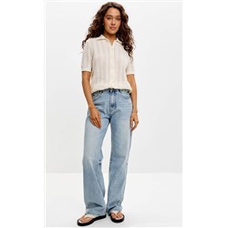 Джинсы F612-0153 l.blue